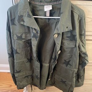 Knox Rose star print utility jacket